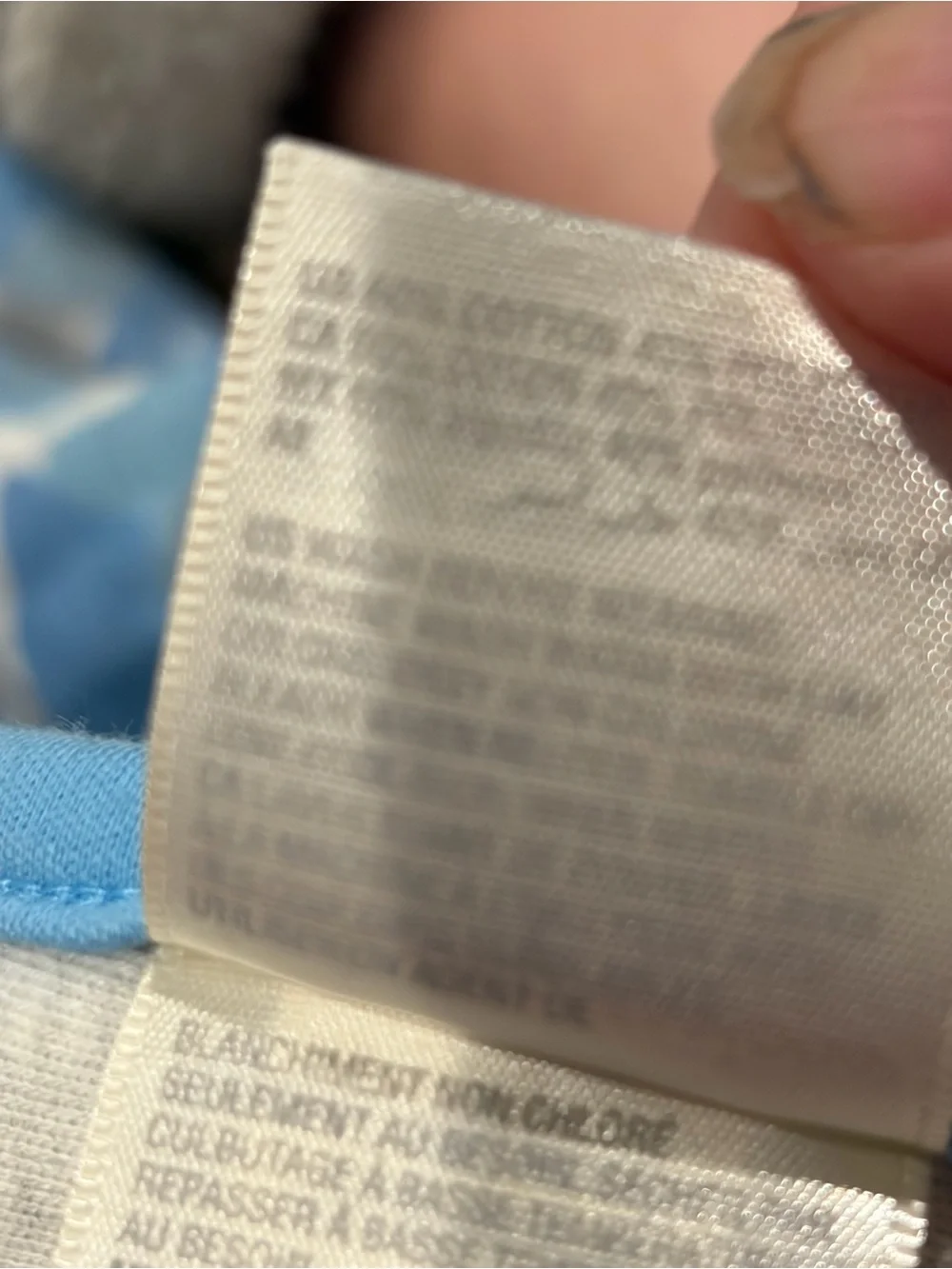First Impressions blue kitten receiving blanket